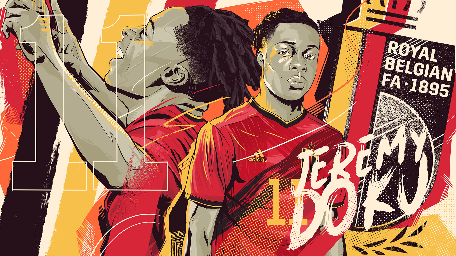 Laden Sie Belgische Fußballnationalmannschaft HD-Desktop-Hintergründe herunter