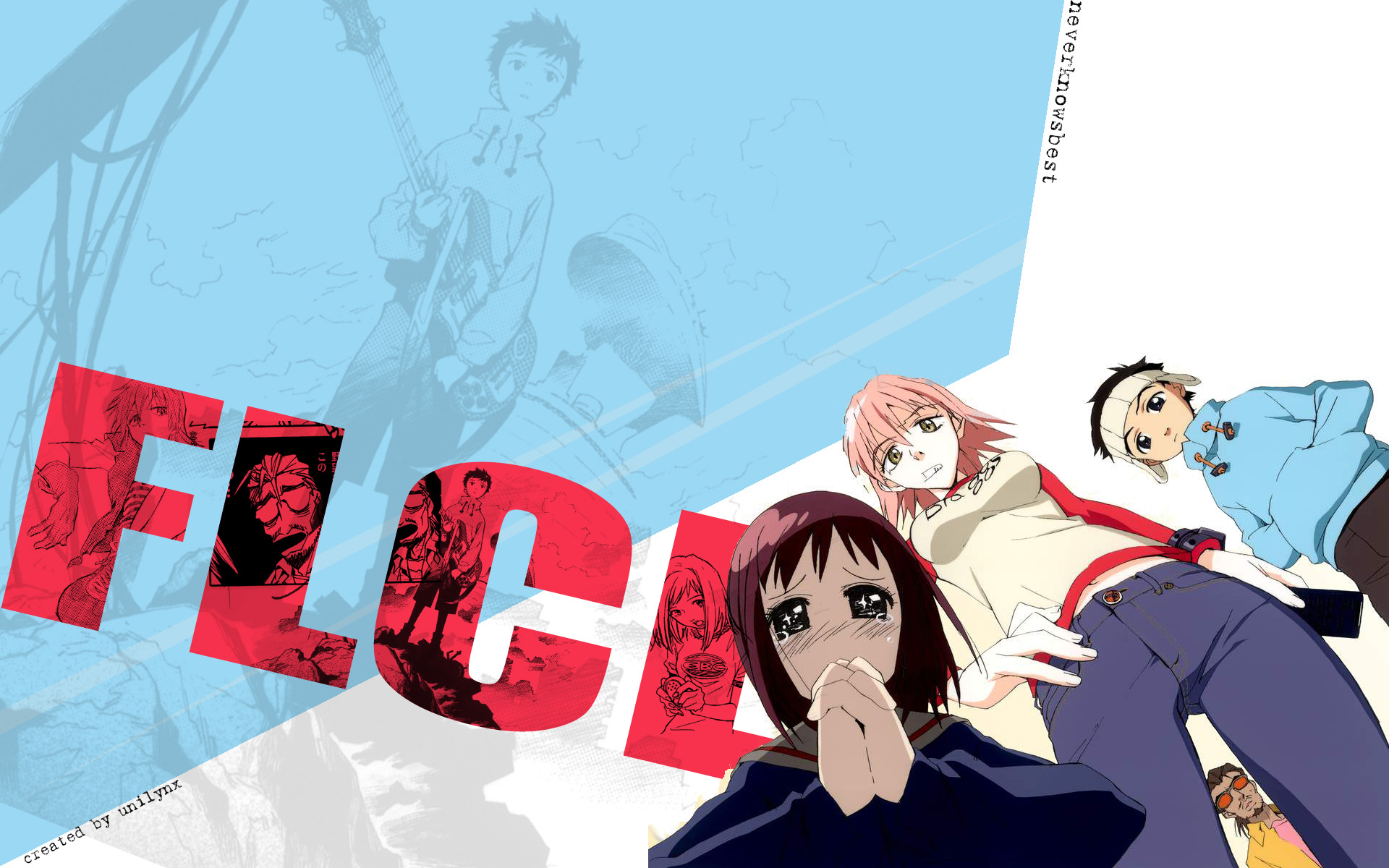 Download mobile wallpaper Flcl, Anime for free.