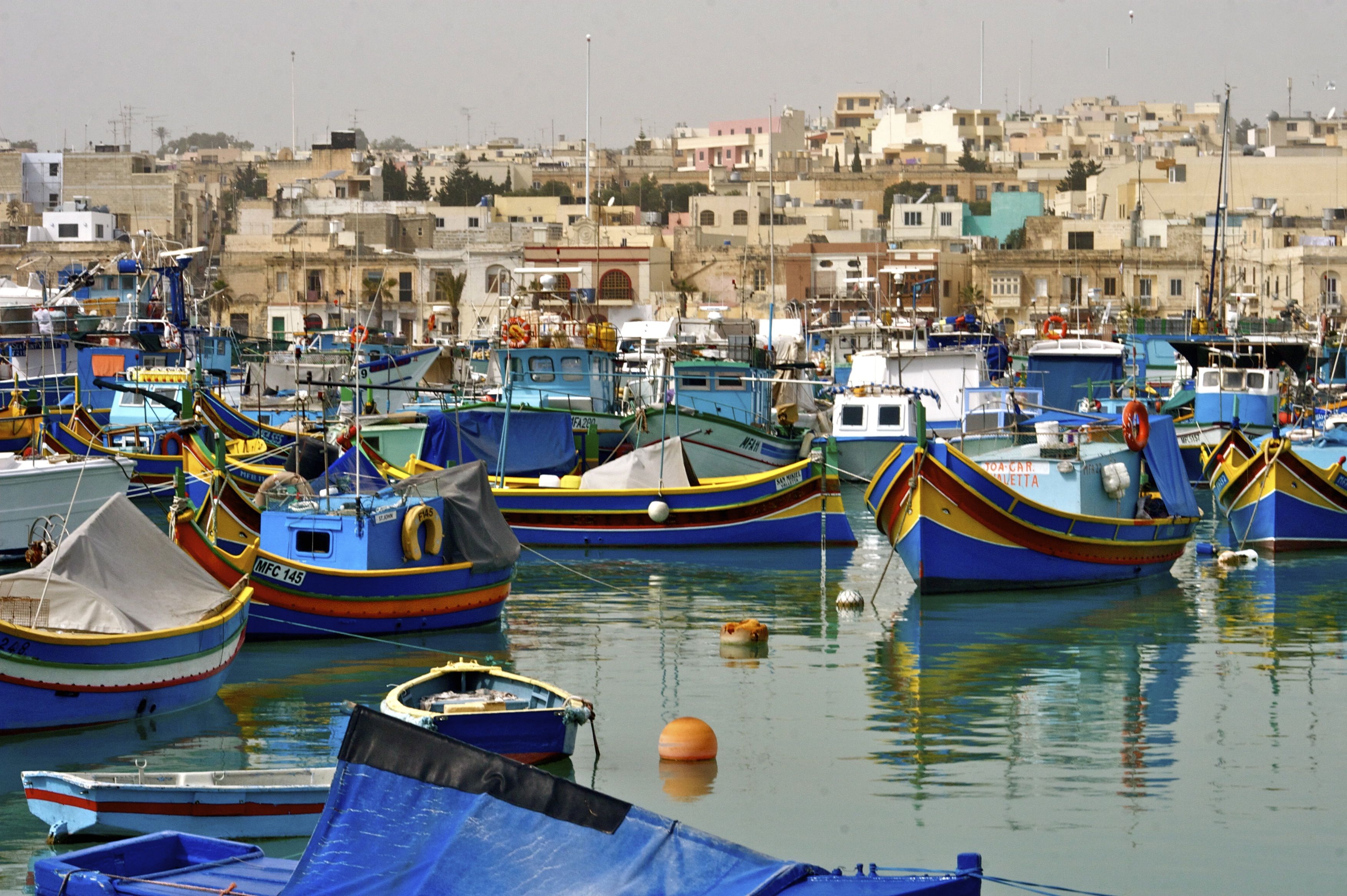 708303 Hintergrundbild herunterladen menschengemacht, marsaxlokk - Bildschirmschoner und Bilder kostenlos