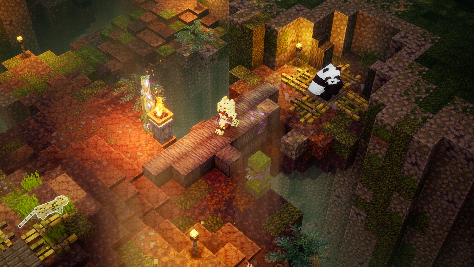 minecraft: dungeons, video game Desktop Wallpaper