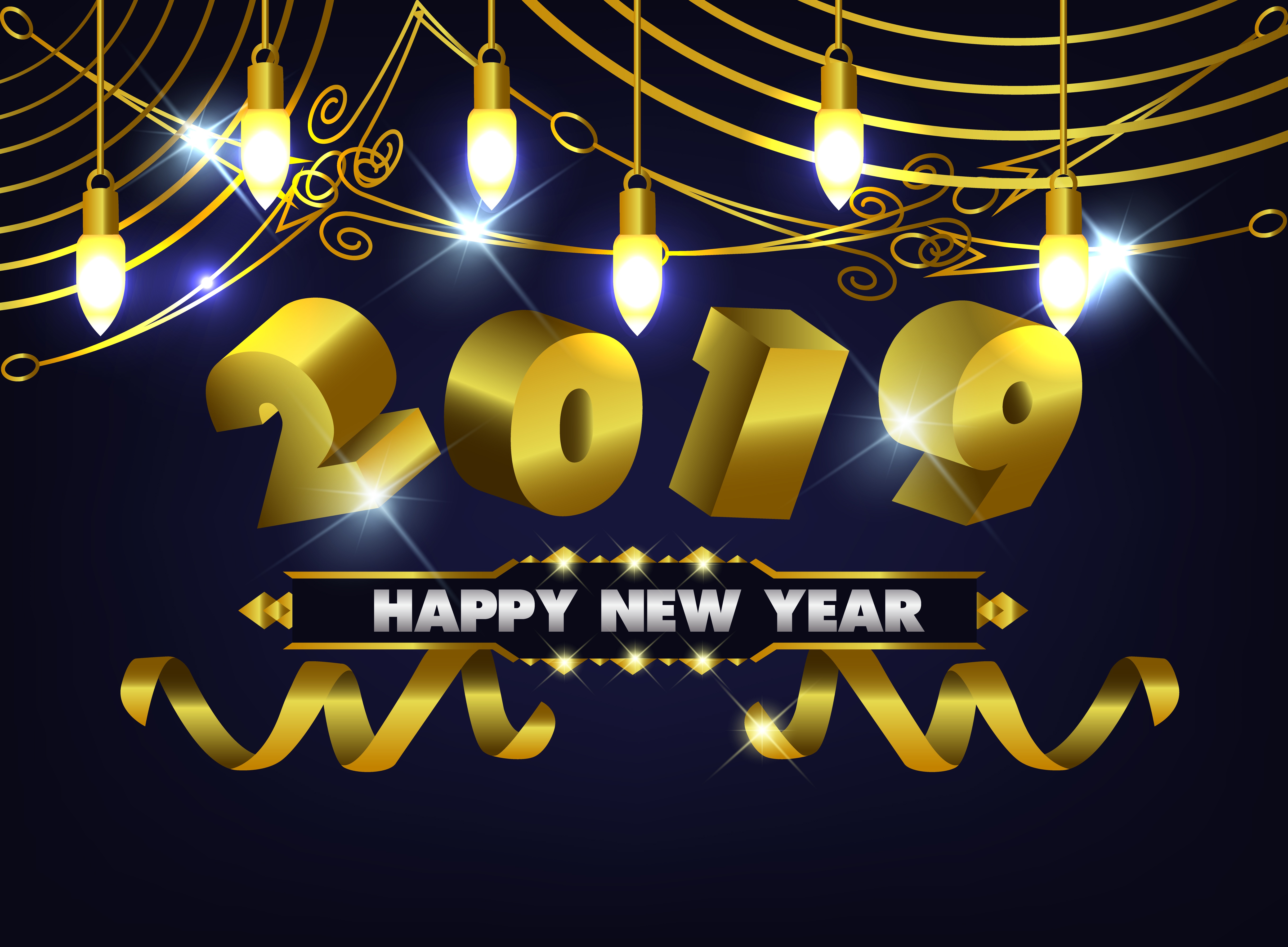 922674 Bildschirmschoner und Hintergrundbilder Neujahr 2019 auf Ihrem Telefon. Laden Sie  Bilder kostenlos herunter