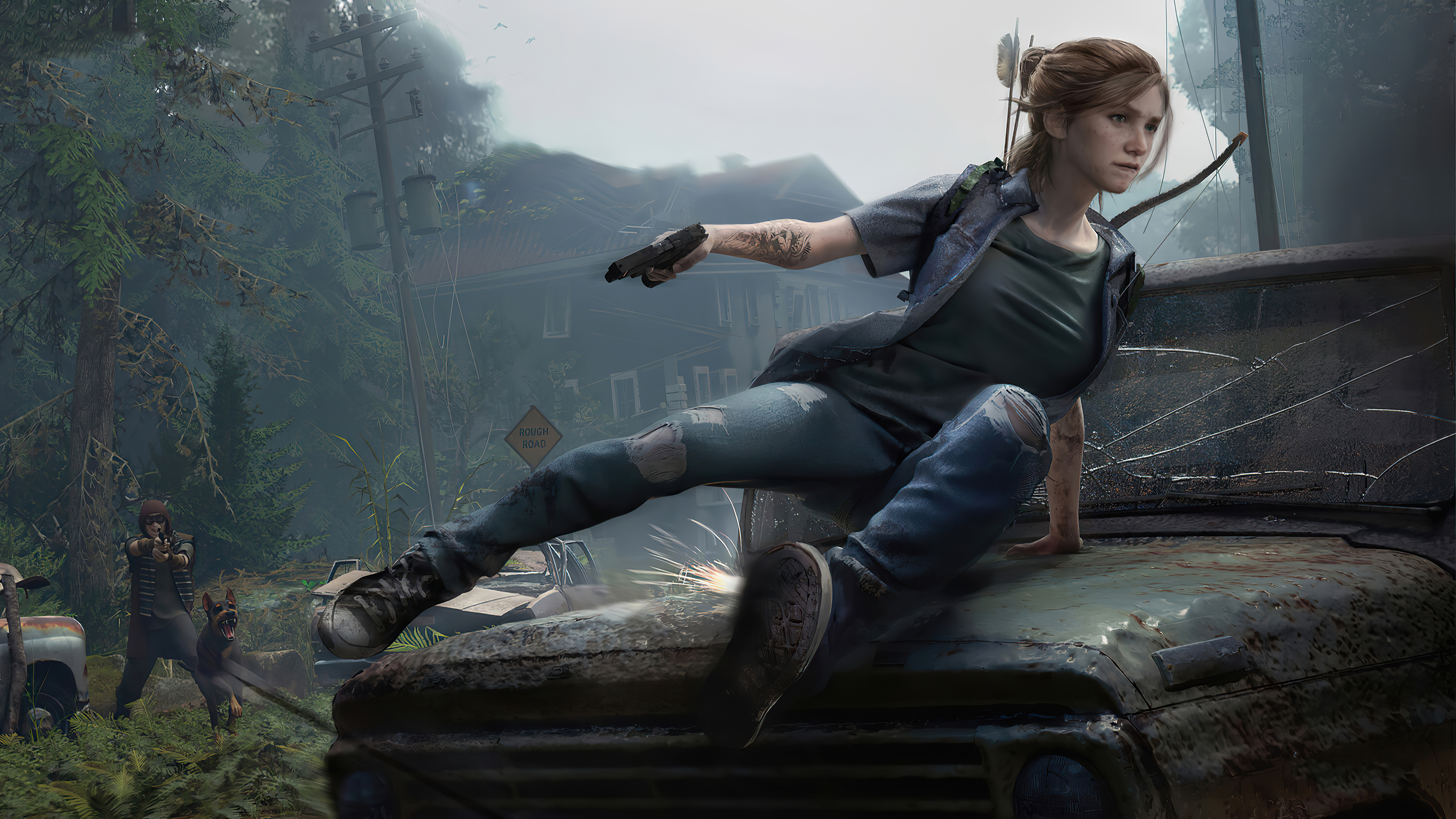 Téléchargez des papiers peints mobile Jeux Vidéo, Ellie (Le Dernier D'entre Nous), The Last Of Us: Part Ii gratuitement.
