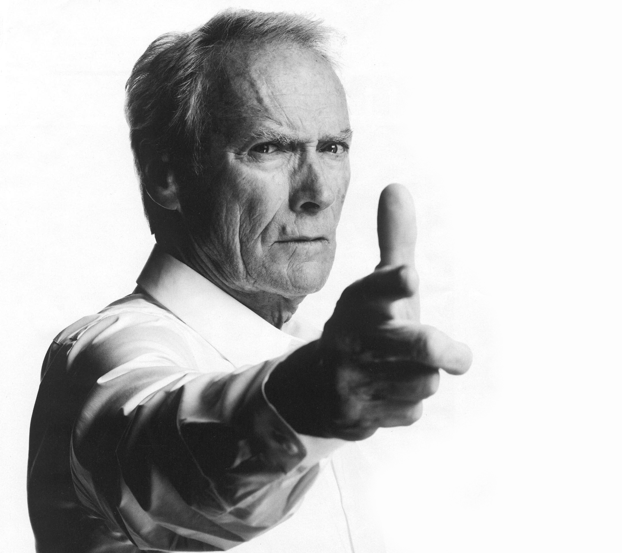Handy-Wallpaper Berühmtheiten, Clint Eastwood kostenlos herunterladen.