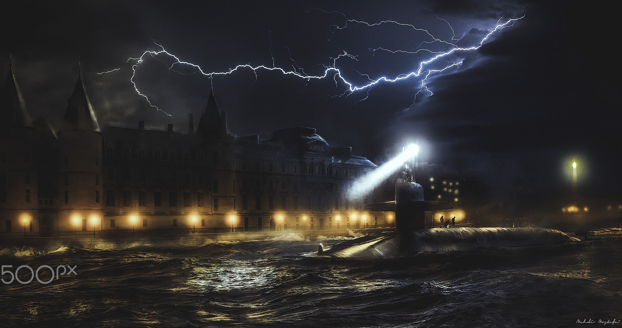 Скачать картинку Лондон, Военные, Подводная Лодка в телефон бесплатно.