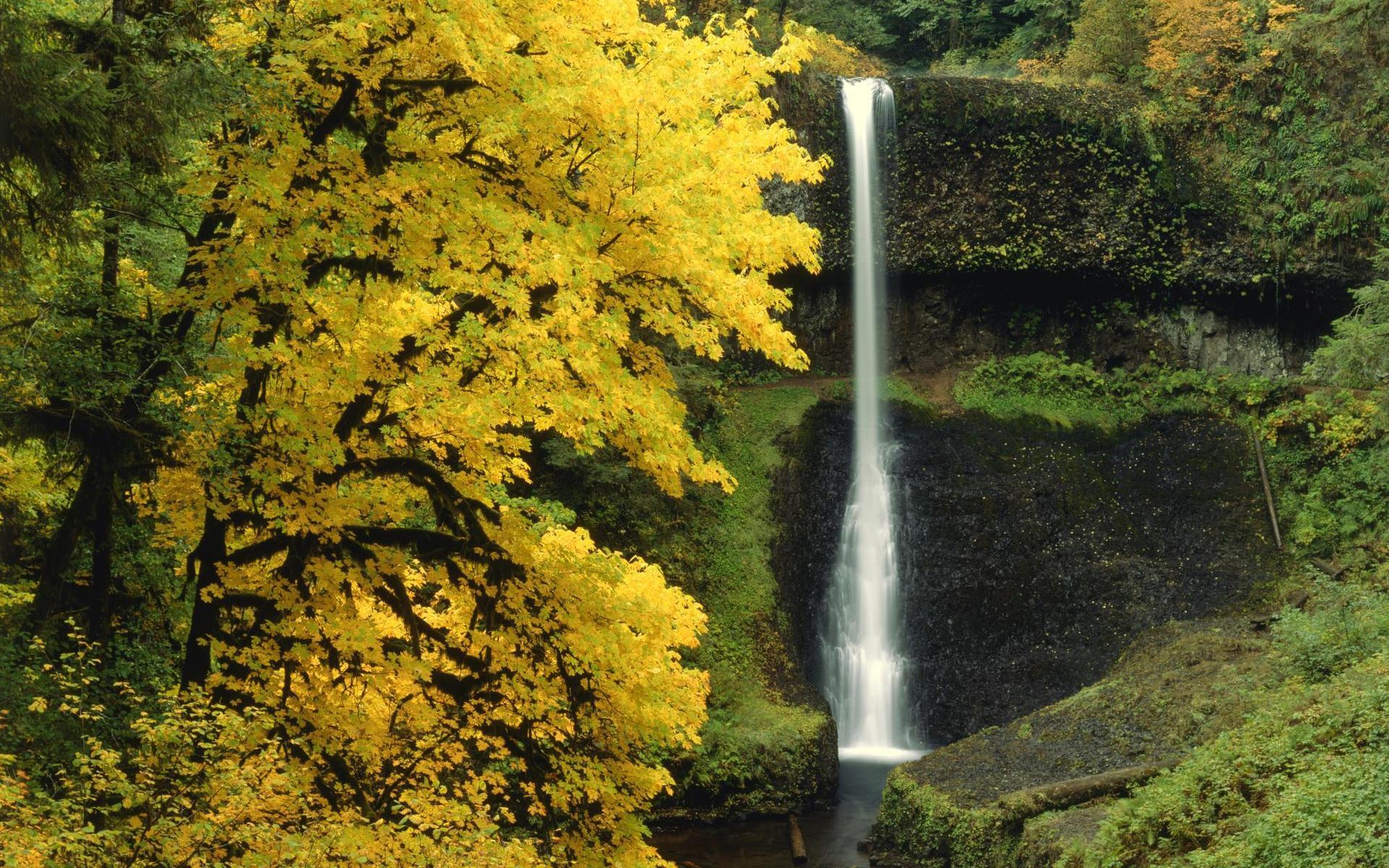 Handy-Wallpaper Wasserfall, Erde/natur kostenlos herunterladen.