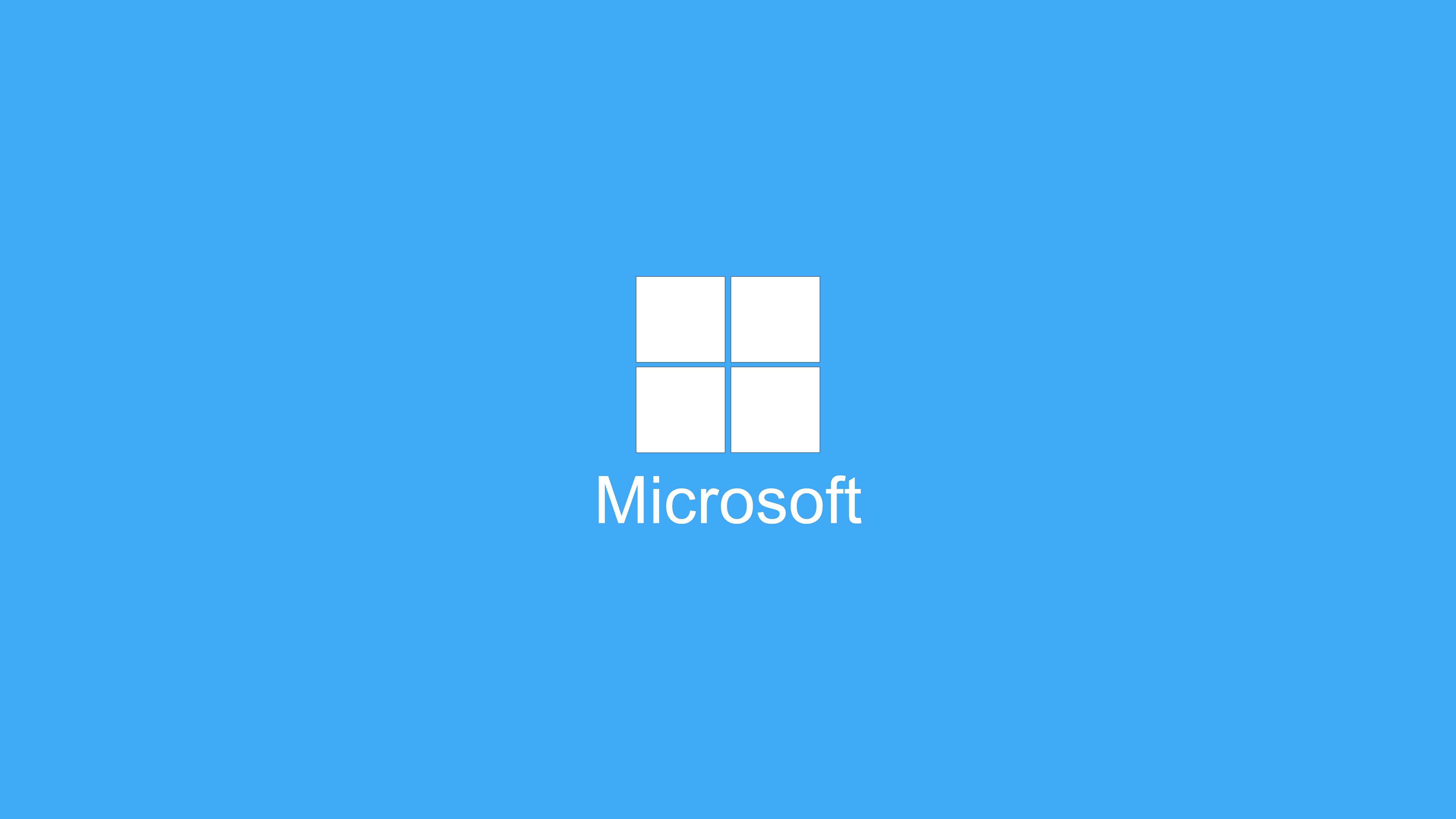 Download mobile wallpaper Windows, Microsoft, Technology, Logo, Minimalist for free.