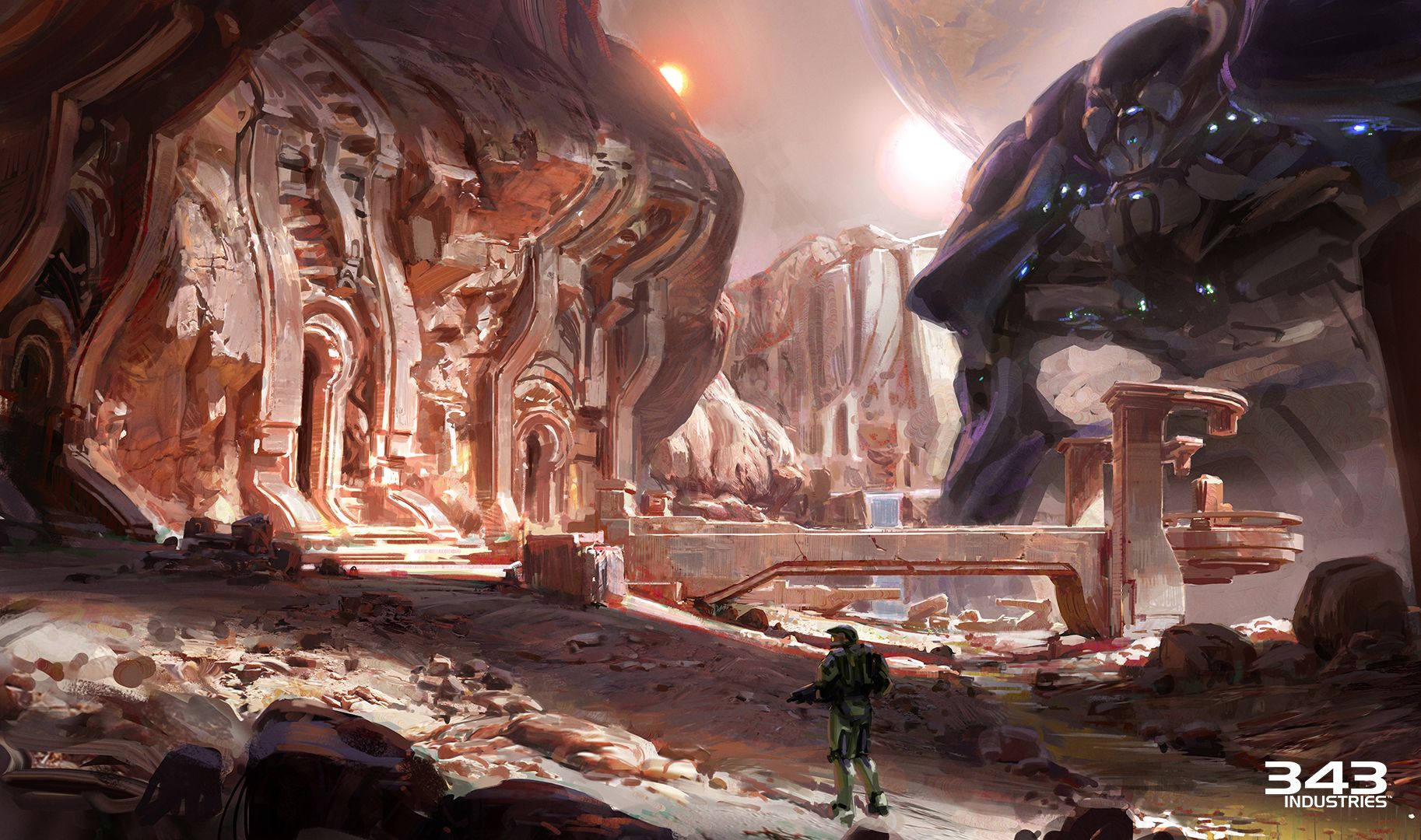 Завантажити шпалери безкоштовно Ореол, Відеогра, Halo 5: Вартові картинка на робочий стіл ПК