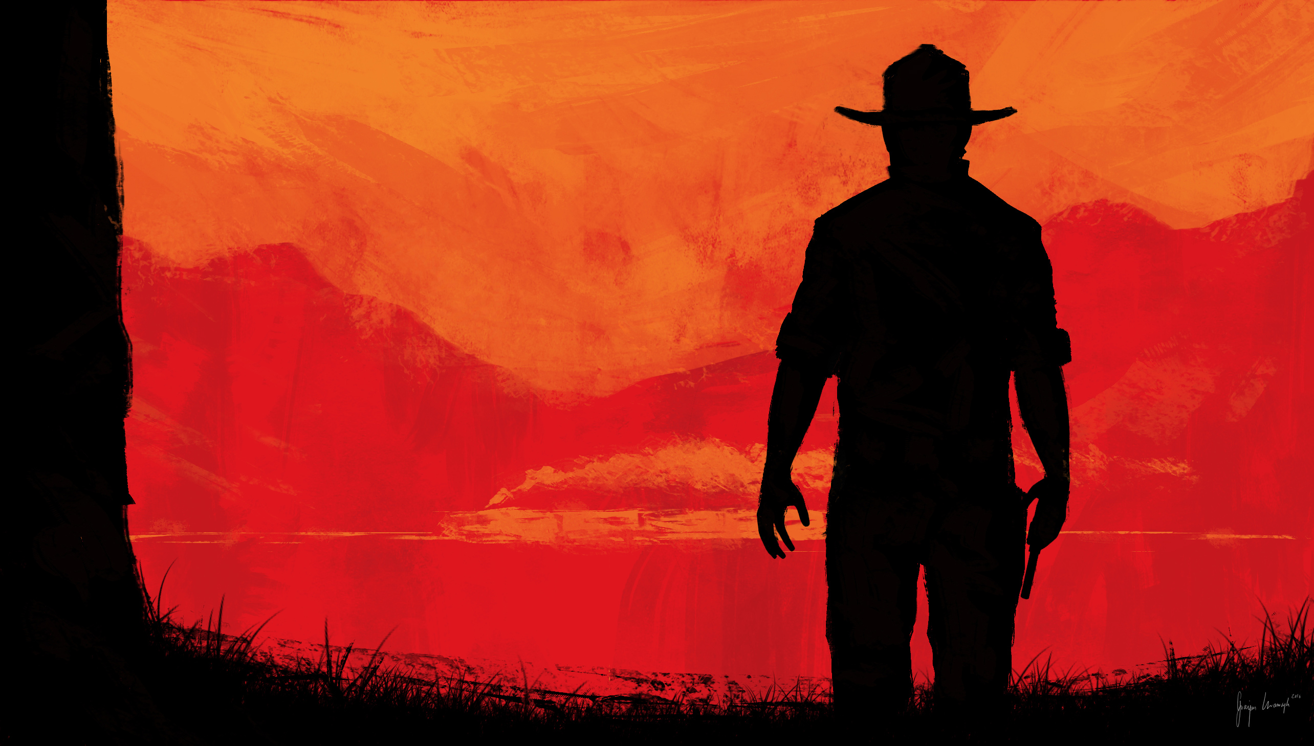 Handy-Wallpaper Cowboy, Computerspiele, Red Dead Redemption, Red Dead Redemption 2, Artur Morgan, Roter Tot kostenlos herunterladen.