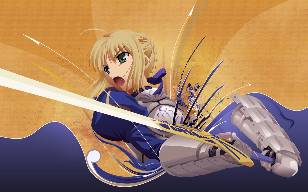 Baixar papel de parede para celular de Anime, Saber (Série Destino), Fate/stay Night gratuito.