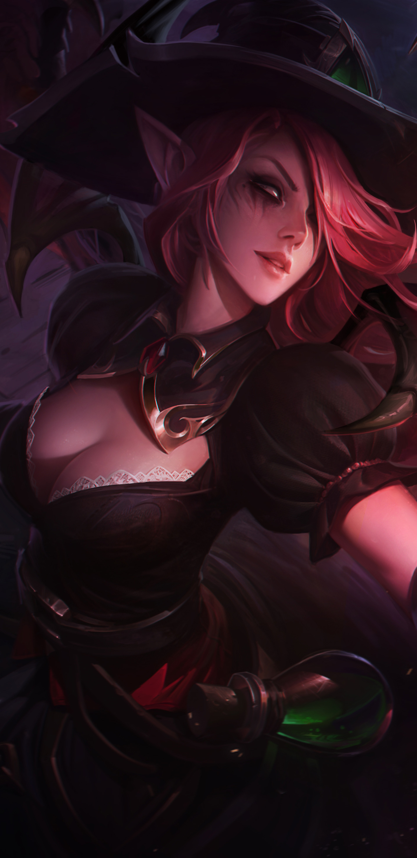 Download mobile wallpaper League Of Legends, Video Game, Morgana (League Of Legends) for free.