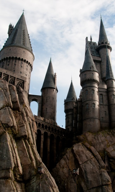 Download mobile wallpaper Castles, Man Made, Hogwarts Castle for free.