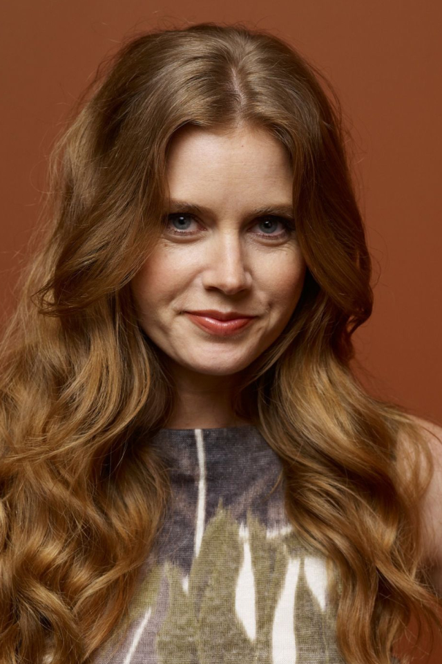 Download mobile wallpaper Redhead, Face, Blue Eyes, American, Celebrity, Actress, Amy Adams for free.