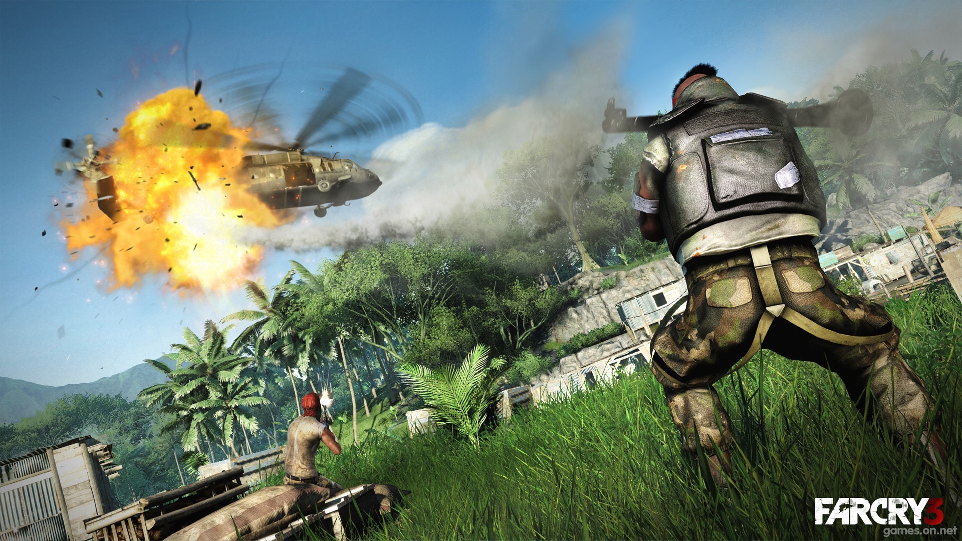 Laden Sie das Computerspiele, Far Cry 3, Far Cry-Bild kostenlos auf Ihren PC-Desktop herunter