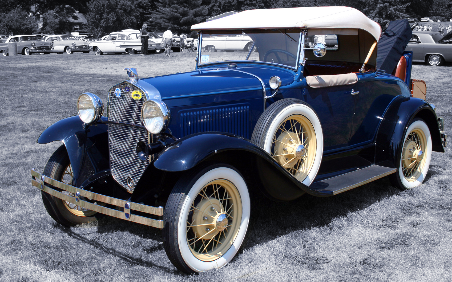 Descargar fondos de escritorio de 1929 Ford Modelo A Roadster HD