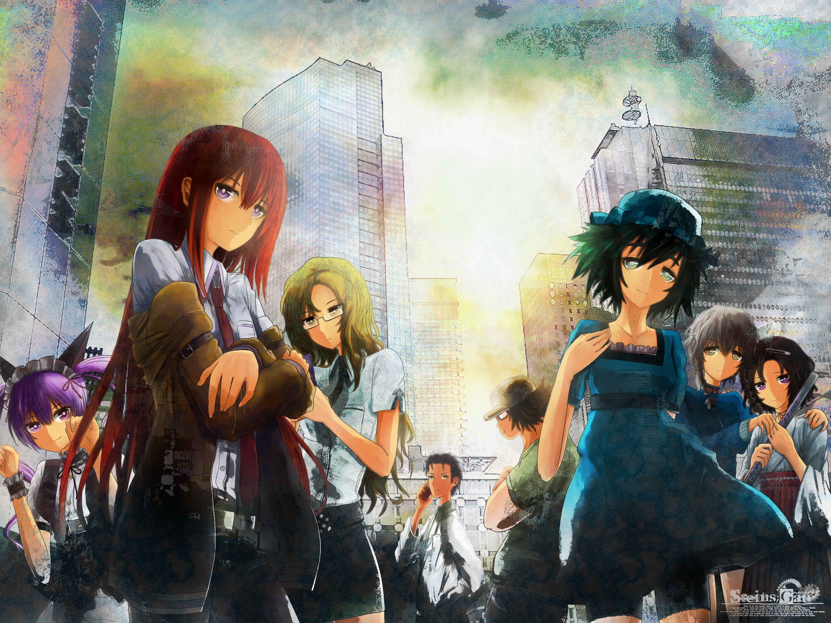 Handy-Wallpaper Animes, Steins Gate kostenlos herunterladen.