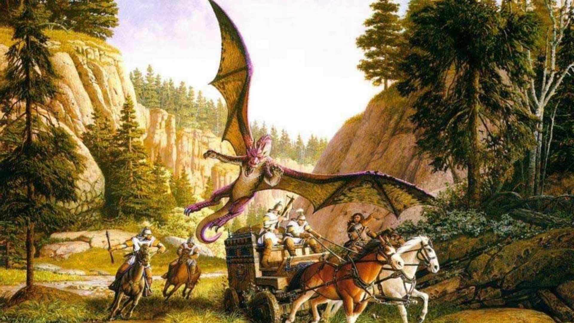 Laden Sie das Fantasie, Drachen-Bild kostenlos auf Ihren PC-Desktop herunter