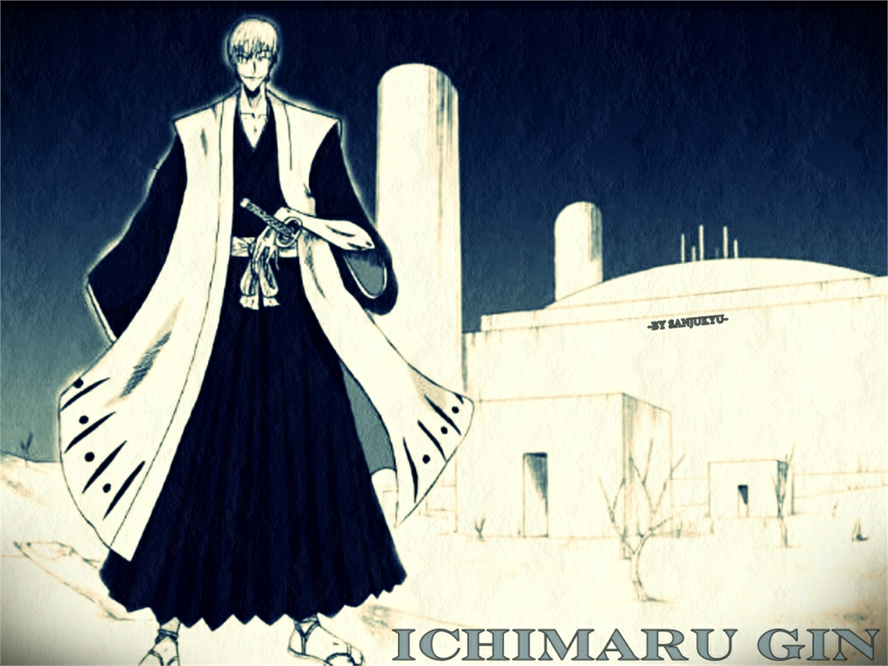 Free download wallpaper Anime, Bleach, Gin Ichimaru on your PC desktop