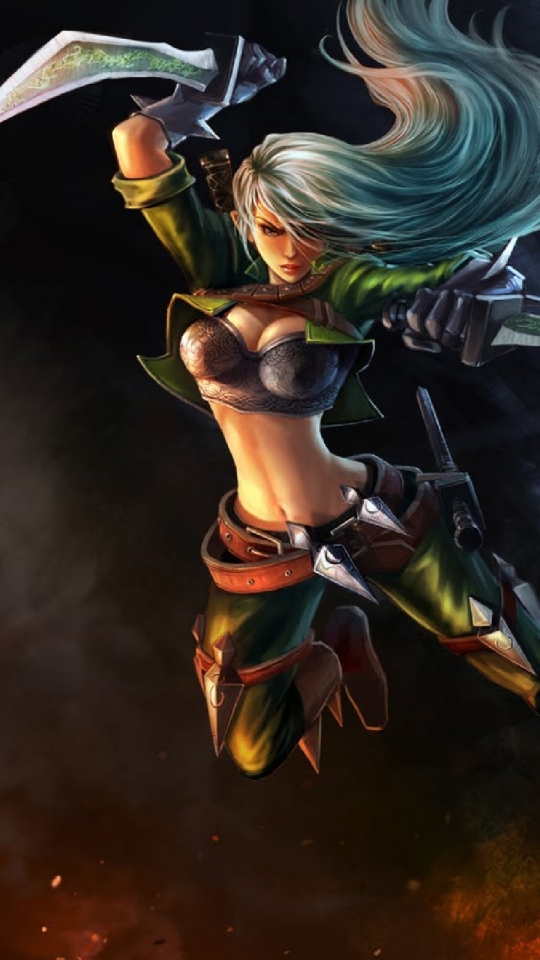 Download mobile wallpaper League Of Legends, Video Game, Katarina (League Of Legends) for free.