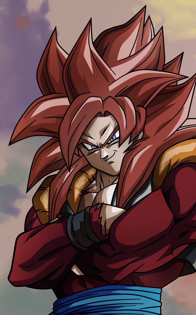 Handy-Wallpaper Dragon Ball, Animes, Dragonball Gt, Gogeta (Dragon Ball) kostenlos herunterladen.