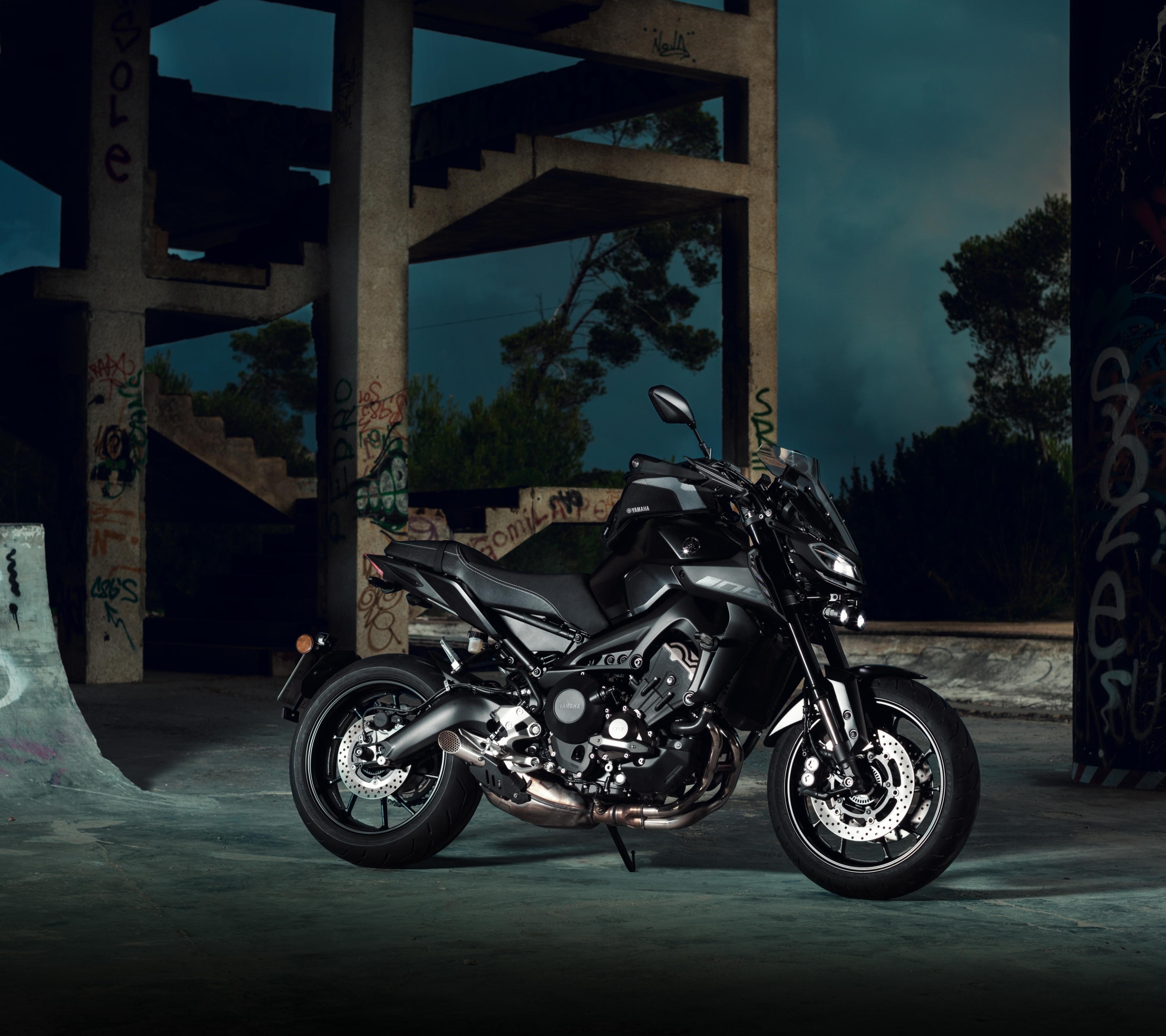 Descarga gratuita de fondo de pantalla para móvil de Yamaha, Motocicleta, Vehículo, Vehículos, Yamaha Mt 09.