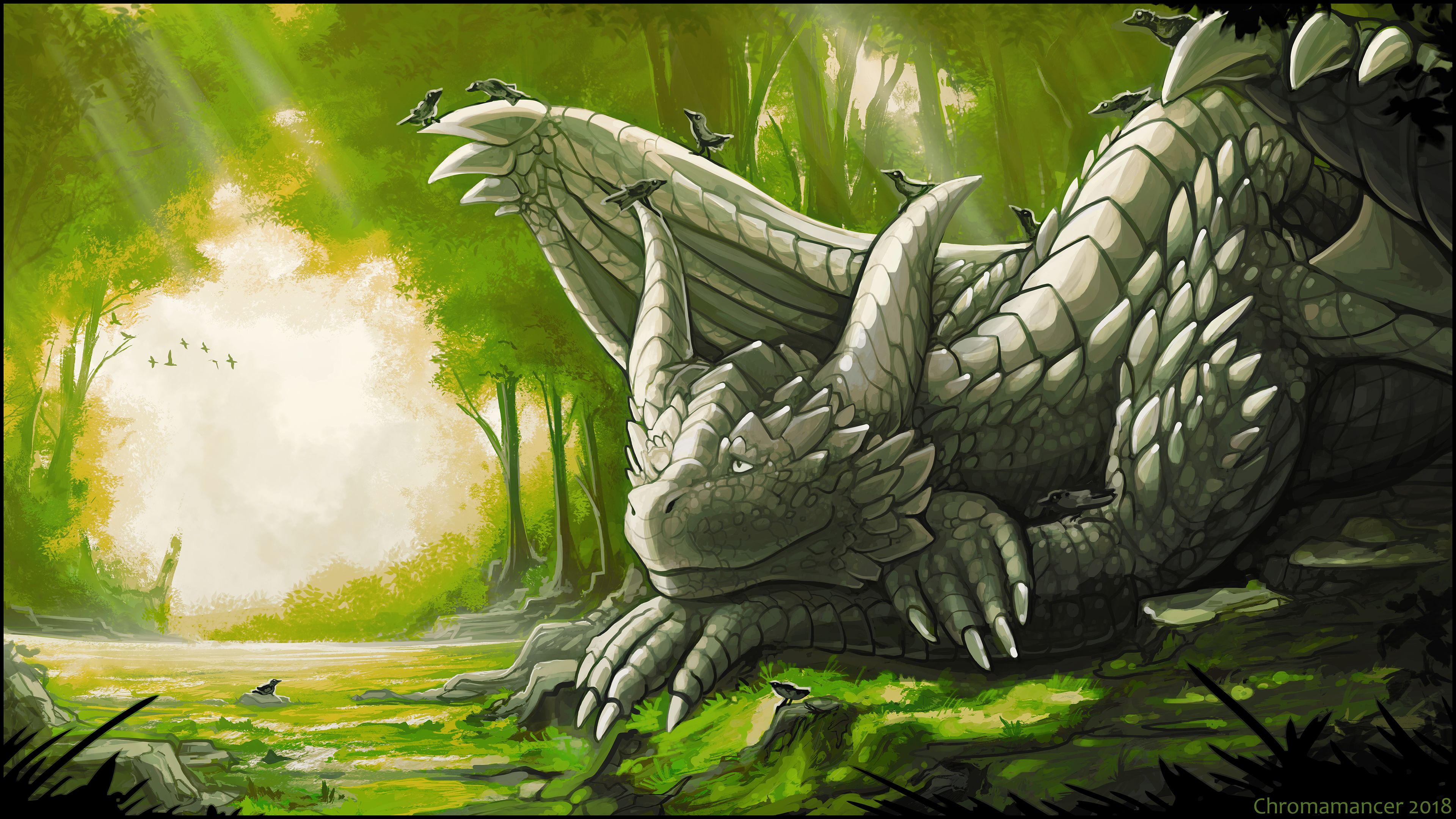 Free download wallpaper Fantasy, Dragon on your PC desktop