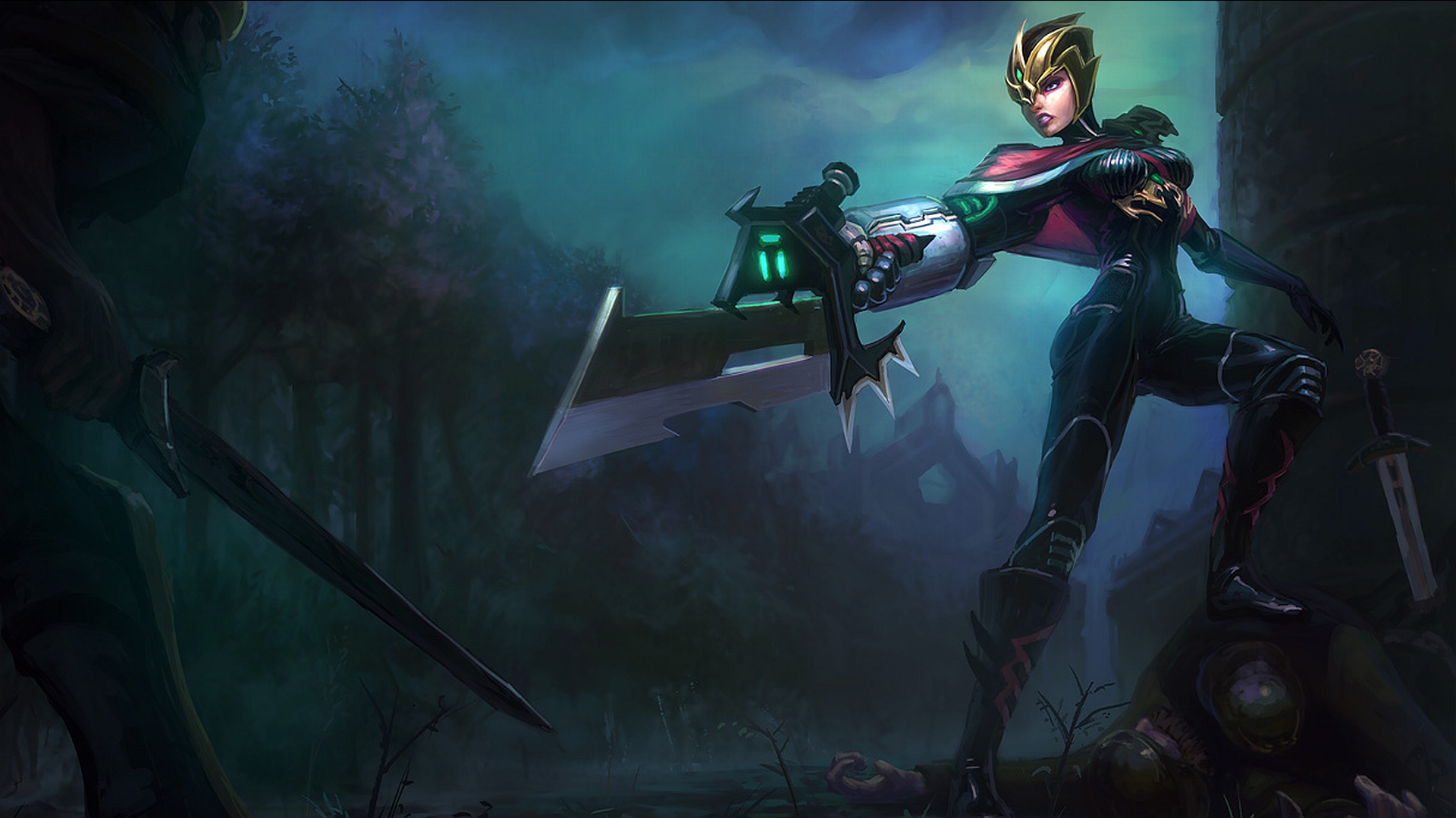 Download mobile wallpaper Riven (League Of Legends), League Of Legends, Video Game for free.