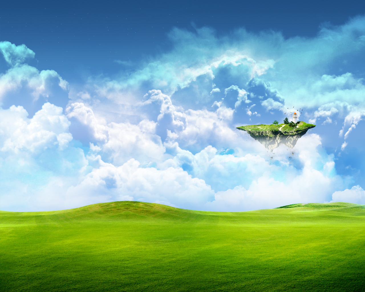 Download mobile wallpaper Clouds, Sky, Landscape for free.