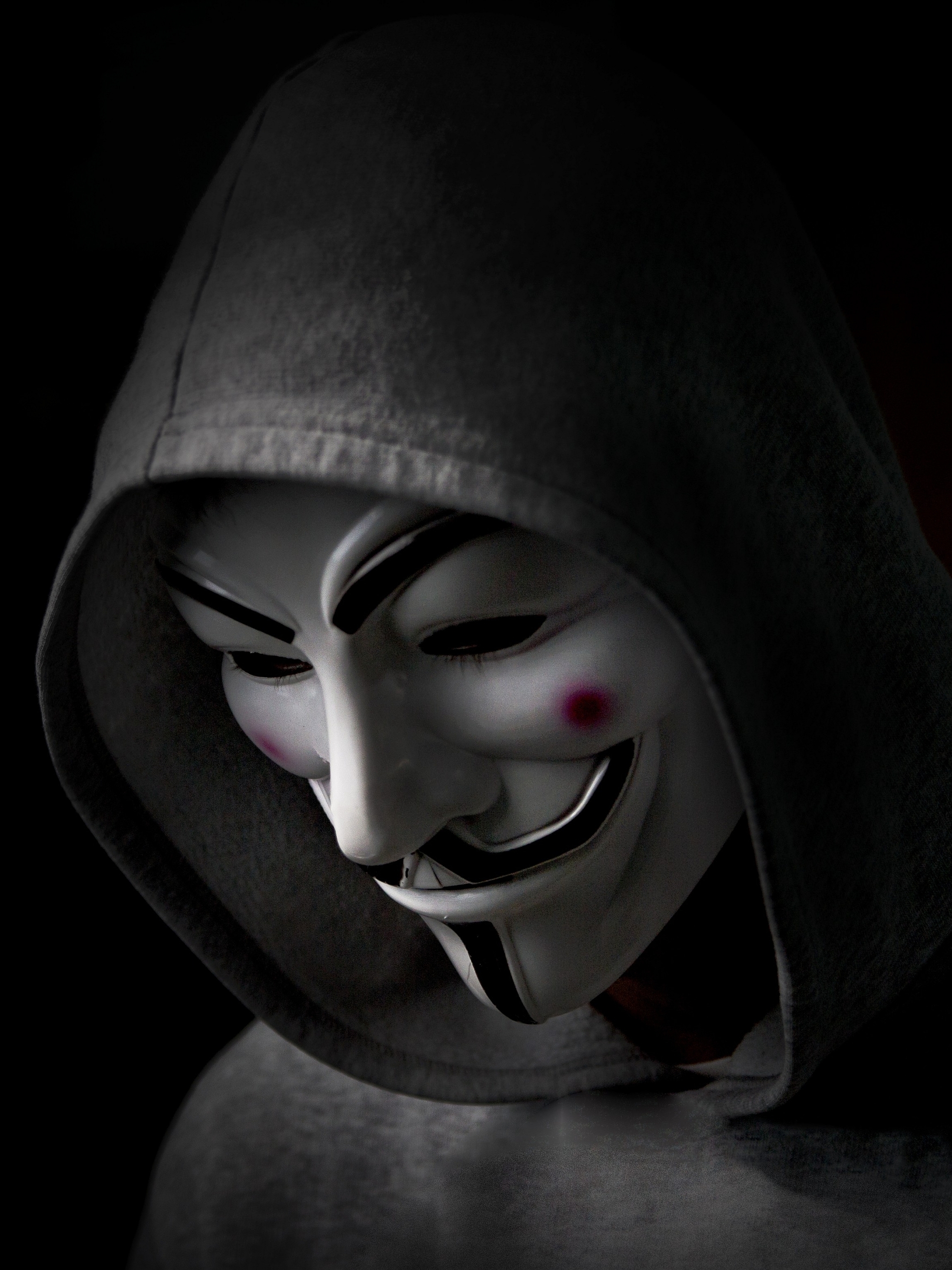 Download mobile wallpaper Dark, Anonymous for free.