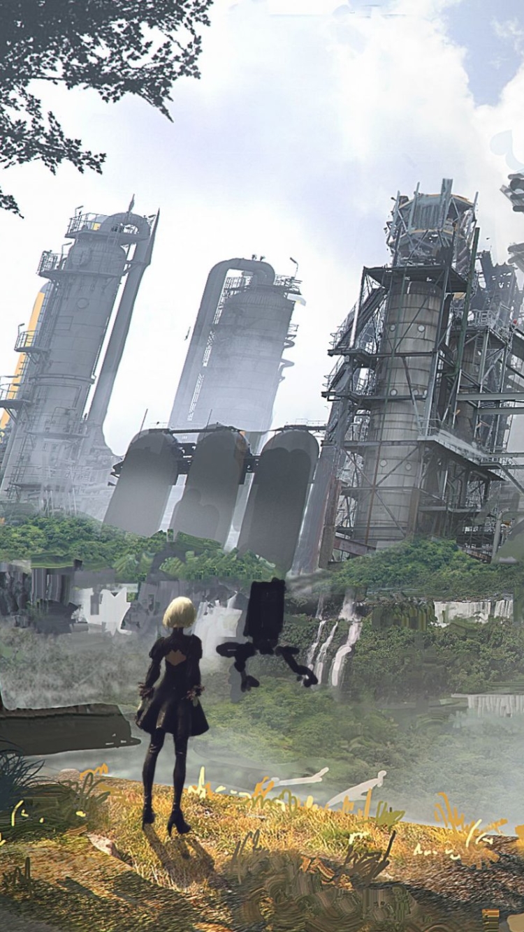 Descarga gratuita de fondo de pantalla para móvil de Videojuego, Nier: Automata.