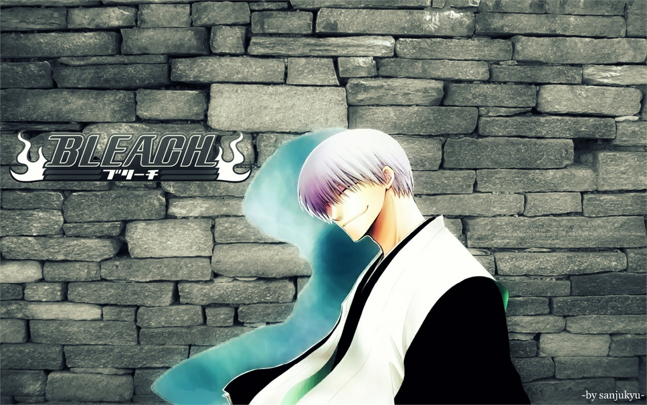 Handy-Wallpaper Bleach, Animes, Gin Ichimaru kostenlos herunterladen.