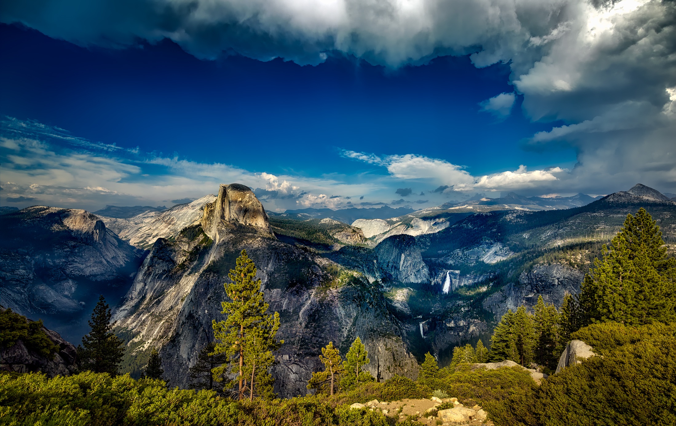Free download wallpaper Landscape, Nature, Mountain, Earth, Panorama, Cloud on your PC desktop