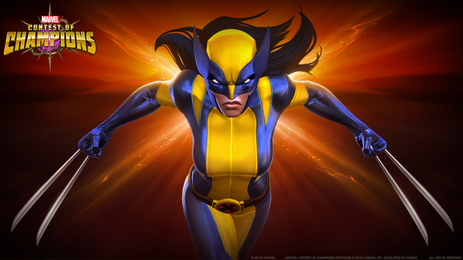 Download mobile wallpaper Video Game, X 23, Marvel Contest Of Champions for free.