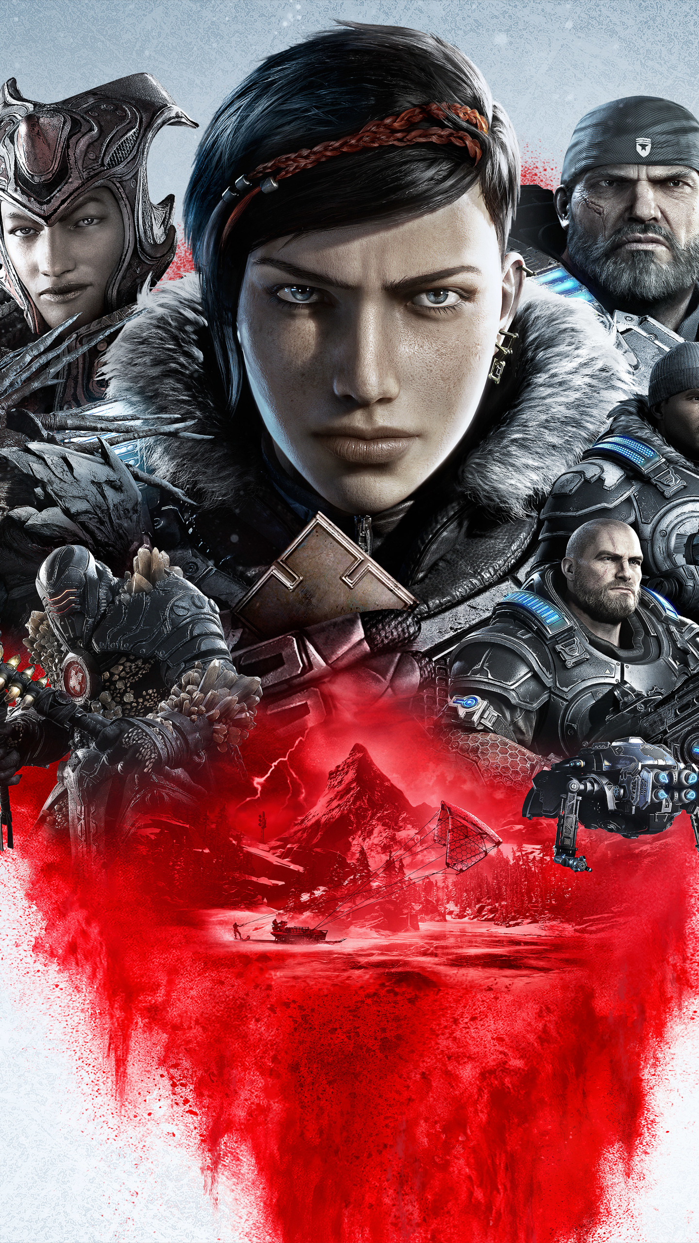 Download mobile wallpaper Gears Of War, Video Game, Gears 5 for free.