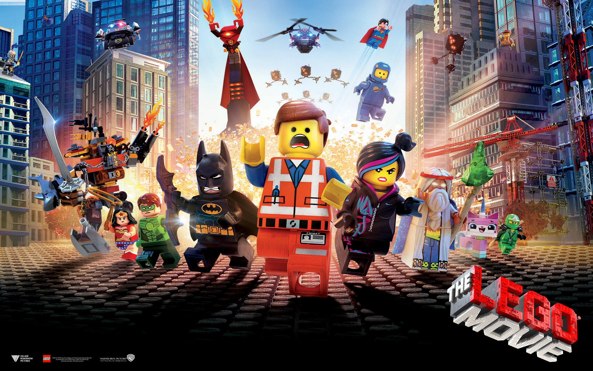 Die besten The Lego Movie-Hintergründe für den Telefonbildschirm