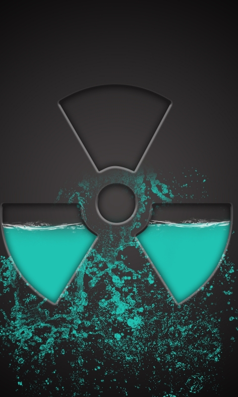 sci fi, radioactive Smartphone Background