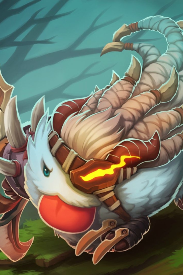 Download mobile wallpaper League Of Legends, Video Game, Rengar (League Of Legends), Poro for free.