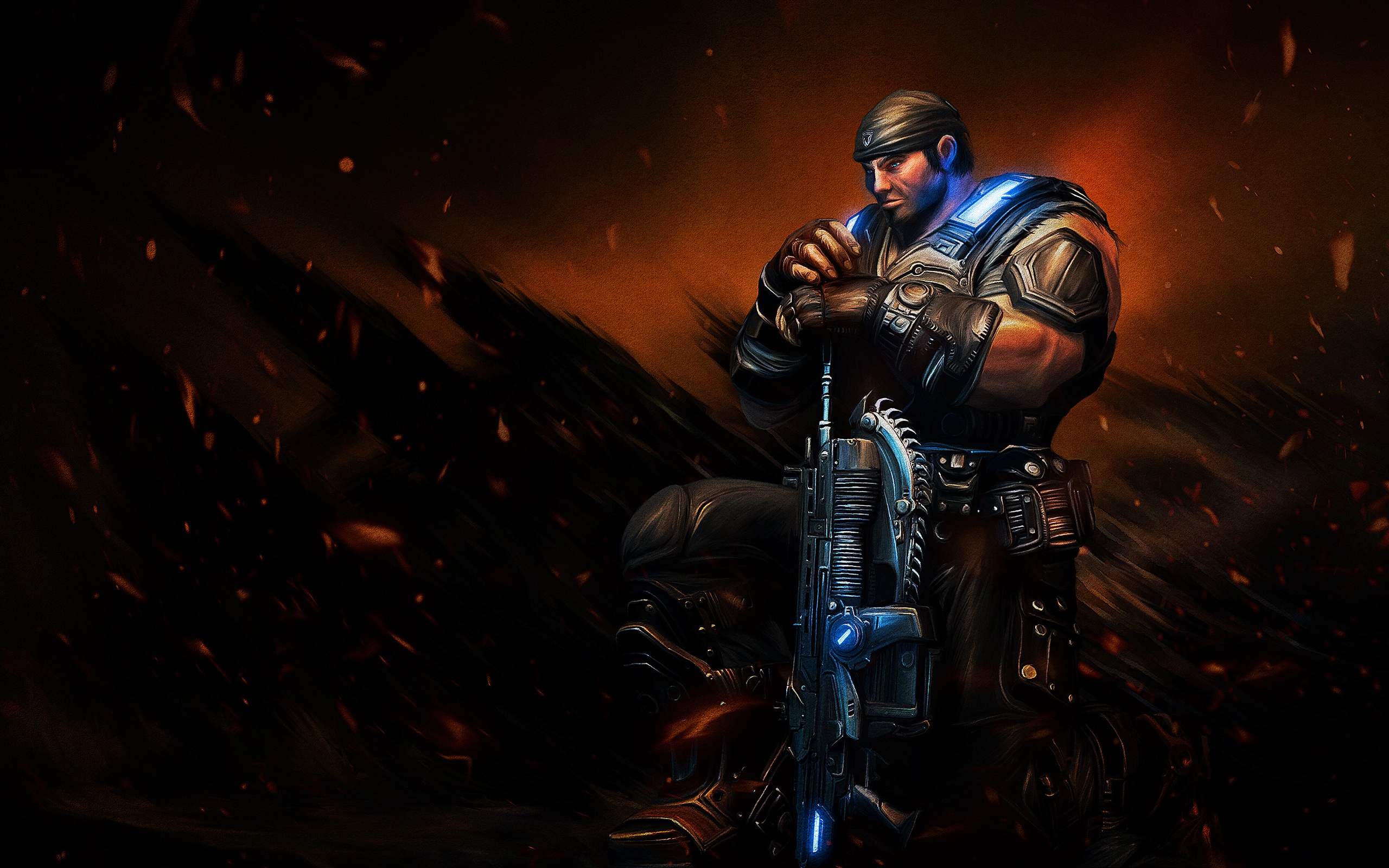 Baixe gratuitamente a imagem Gears Of War, Videogame, Marcus Michael Fenix na área de trabalho do seu PC