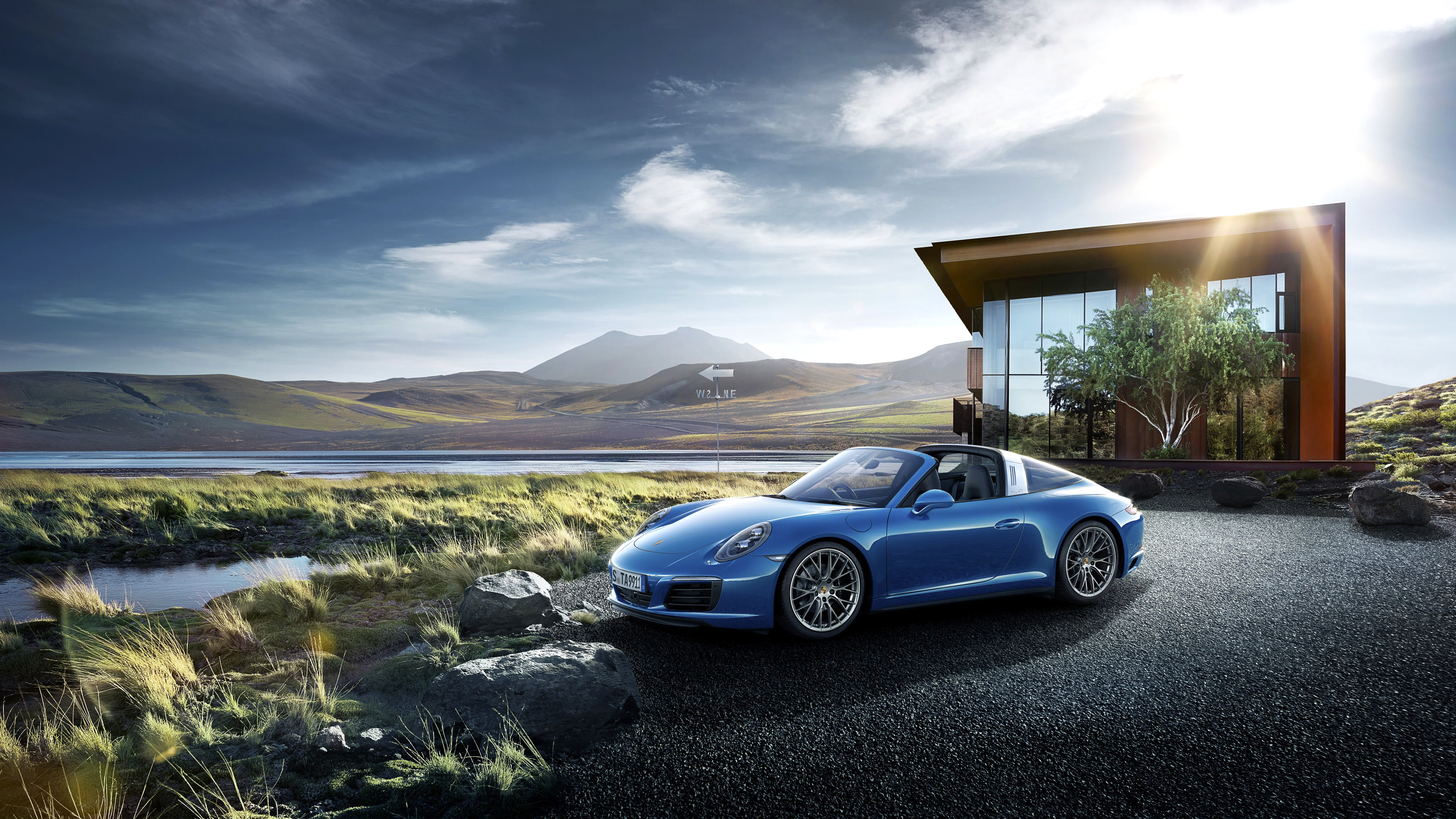 Die besten Porsche 911 Targa-Hintergründe für den Telefonbildschirm