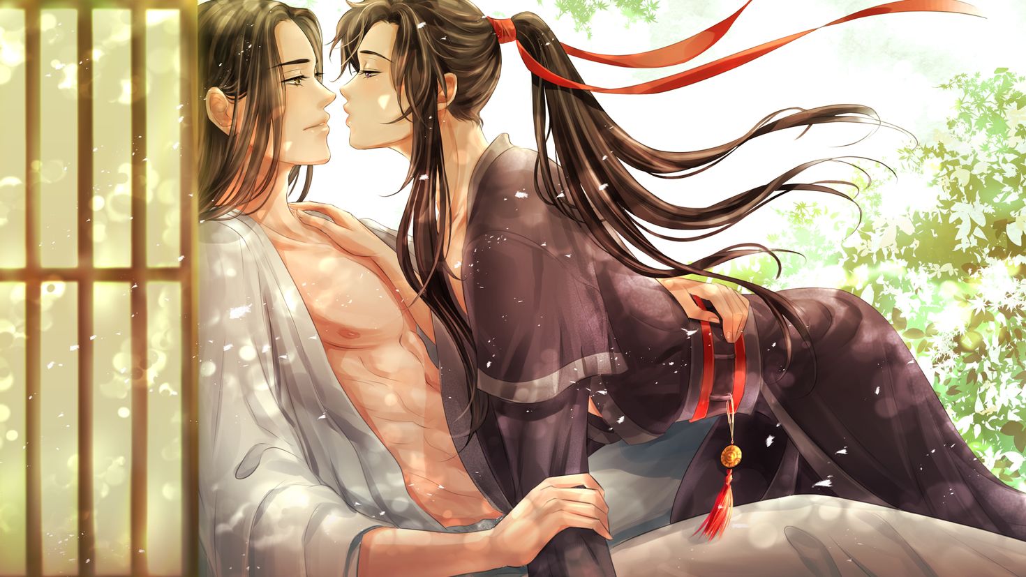 mo dao zu shi, anime, lan wangji Free Background 