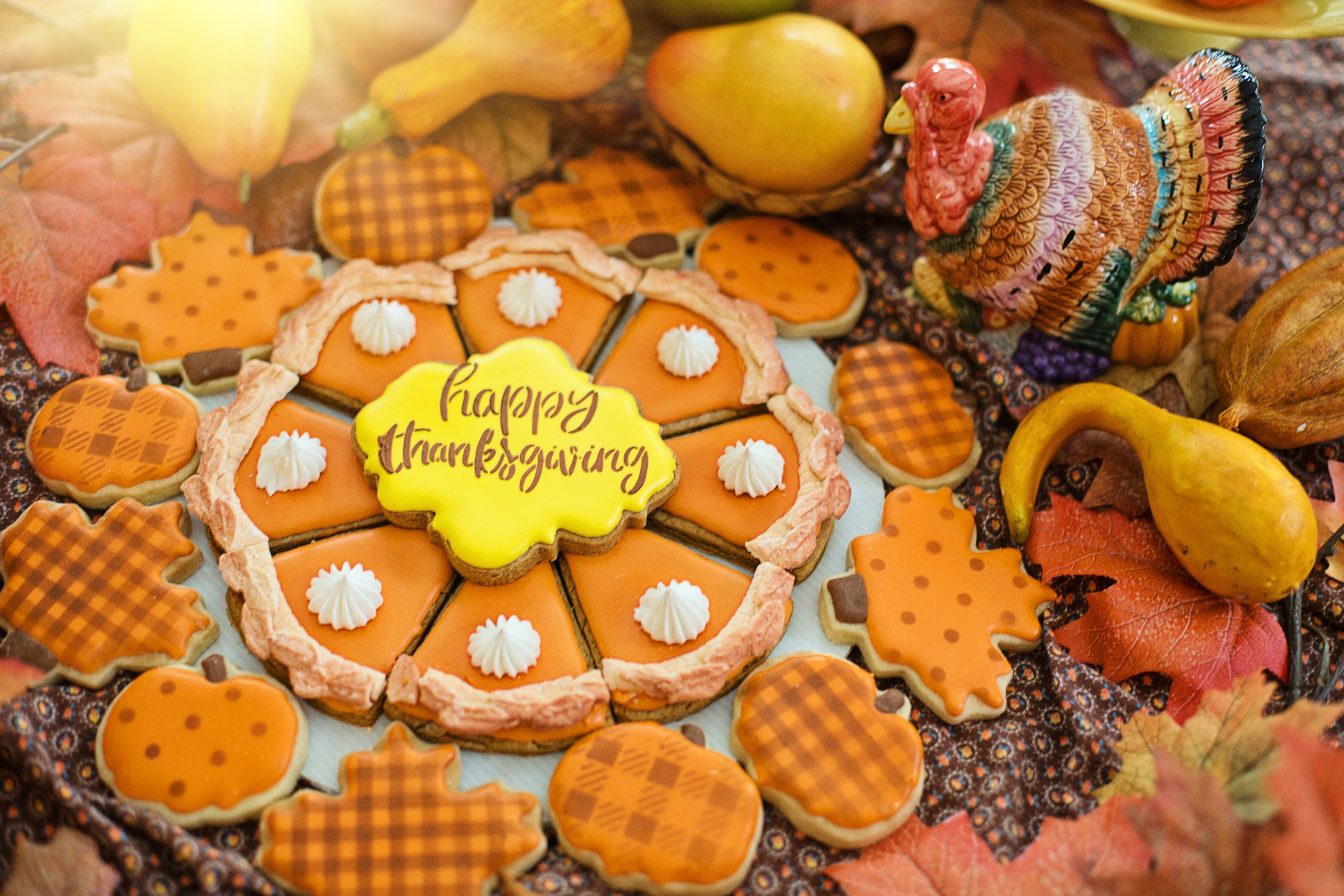 Download mobile wallpaper Food, Pie, Cookie, Thanksgiving for free.