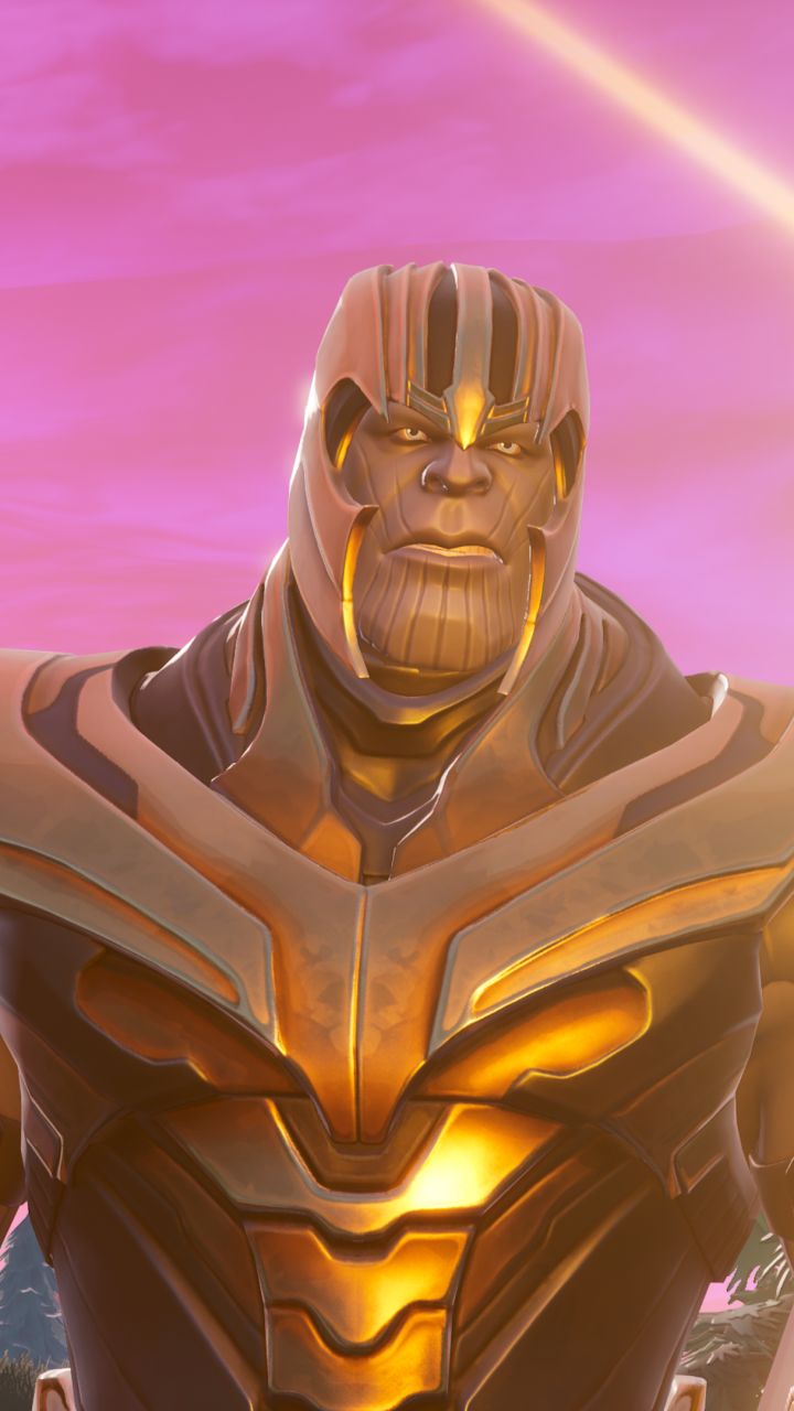 Download mobile wallpaper Video Game, Fortnite, Thanos for free.