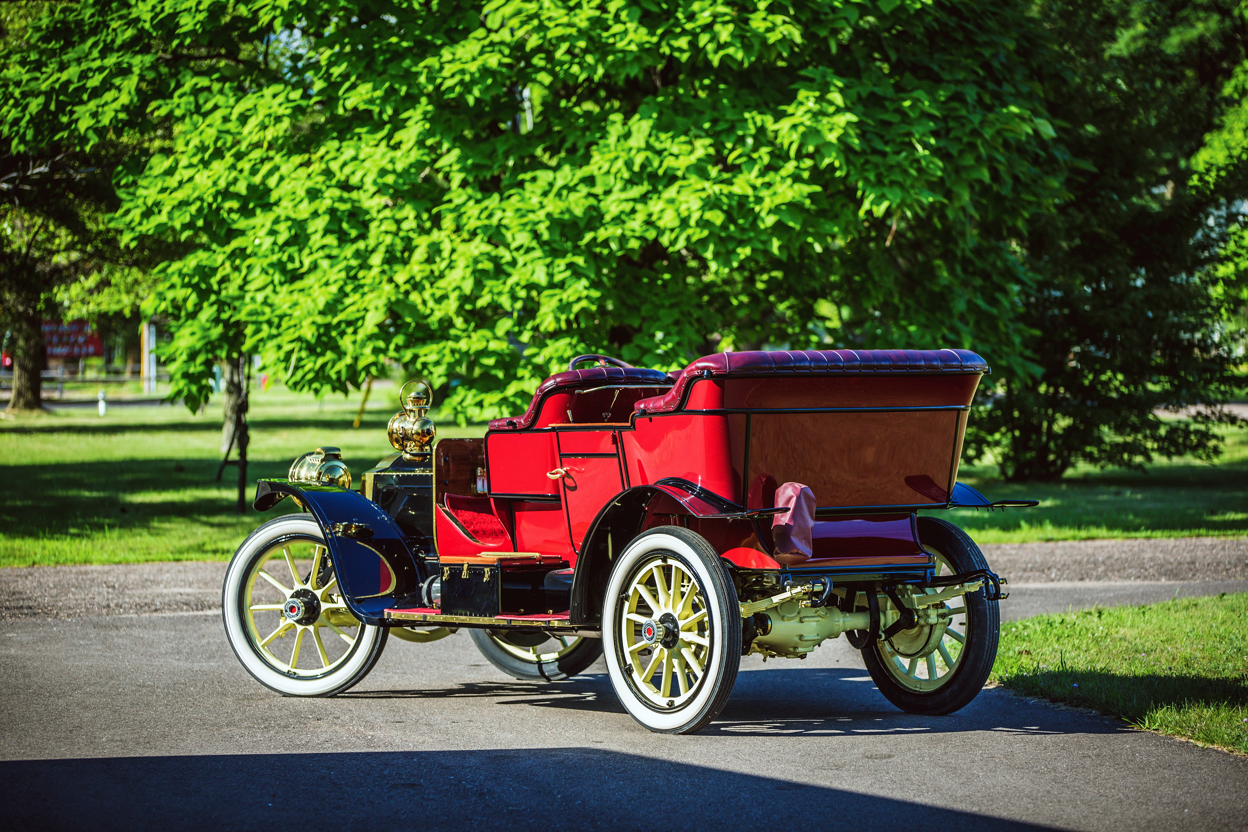 Laden Sie 1910 Packard Modell 18 Touring Nb HD-Desktop-Hintergründe herunter