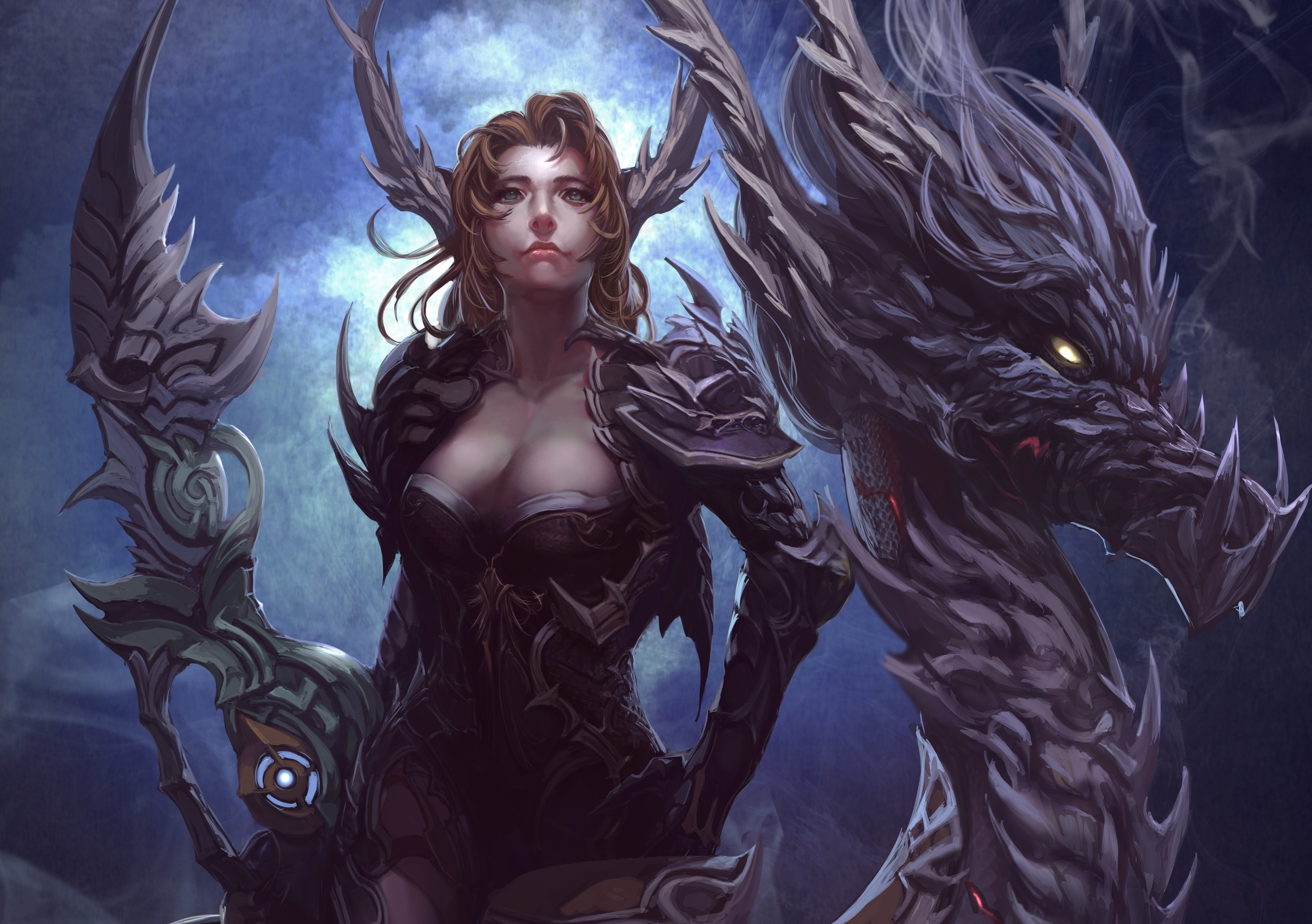 Free download wallpaper Fantasy, Women Warrior on your PC desktop