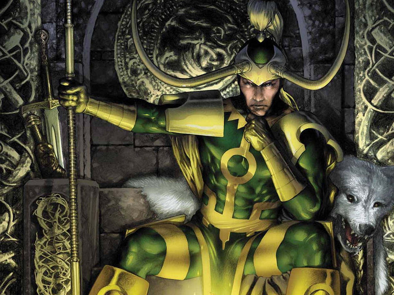 Free download wallpaper Comics, Thor, Loki (Marvel Comics) on your PC desktop