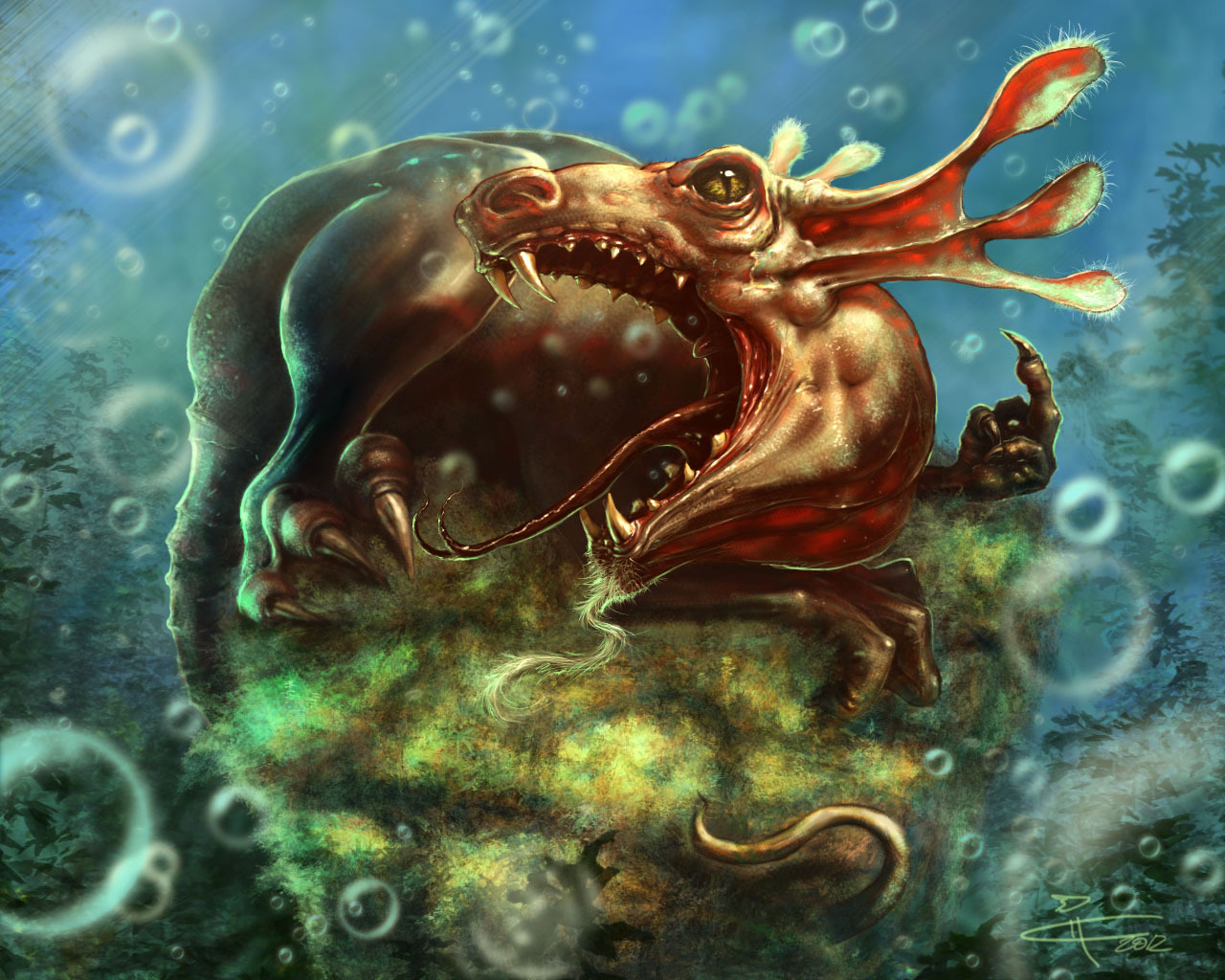 Free download wallpaper Fantasy, Creature on your PC desktop