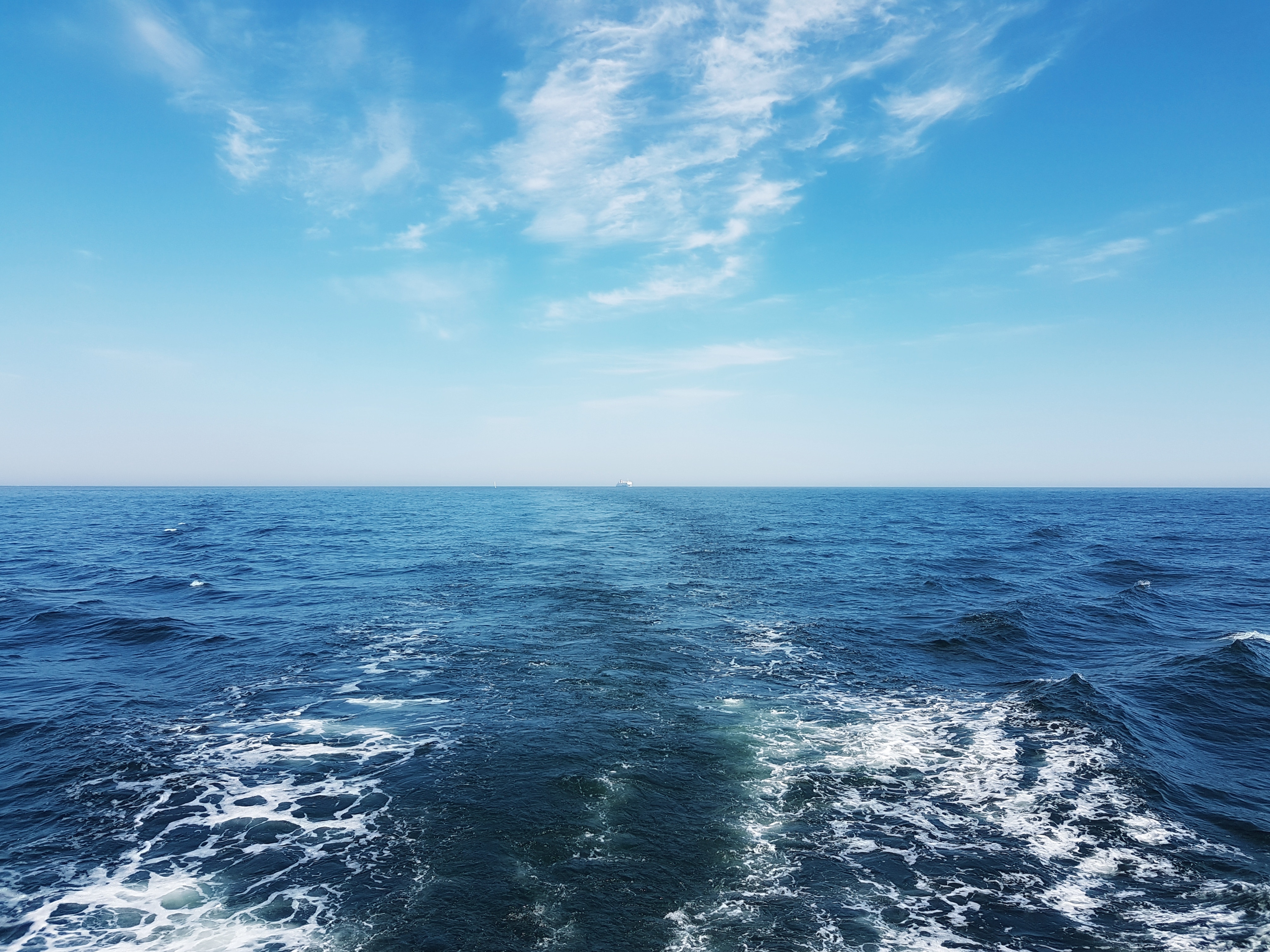 Download mobile wallpaper Sea, Horizon, Ocean, Earth for free.