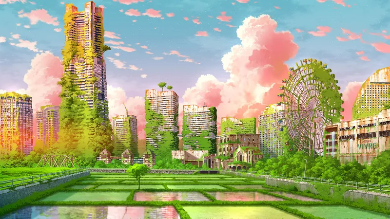 Fondo de pantalla de PC Animado, Escenario Apocalíptico, 967576.