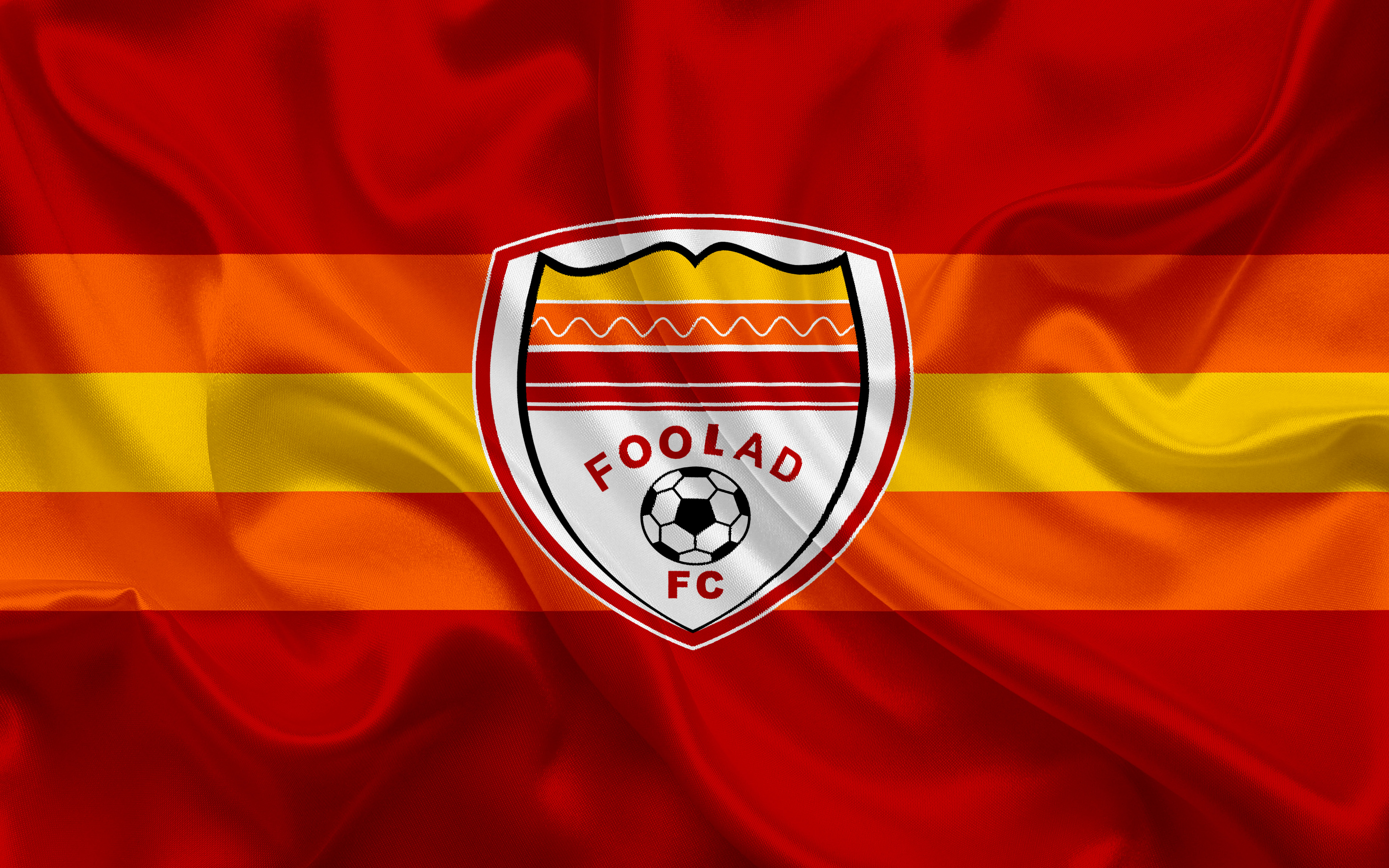 Download mobile wallpaper Sports, Logo, Emblem, Soccer, Foolad F C for free.