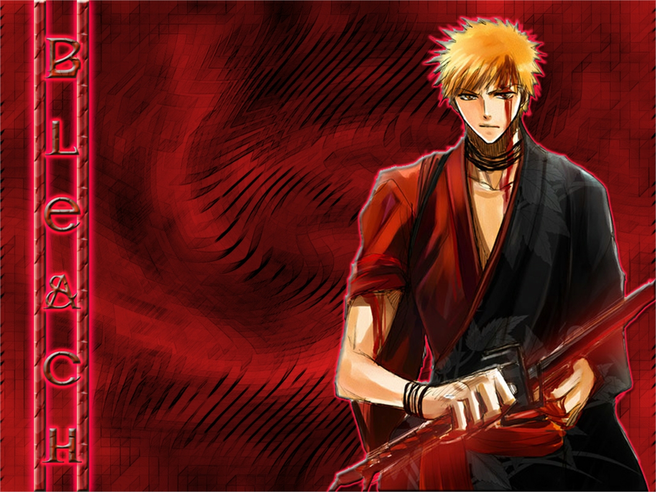 Handy-Wallpaper Bleach, Animes, Ichigo Kurosaki kostenlos herunterladen.