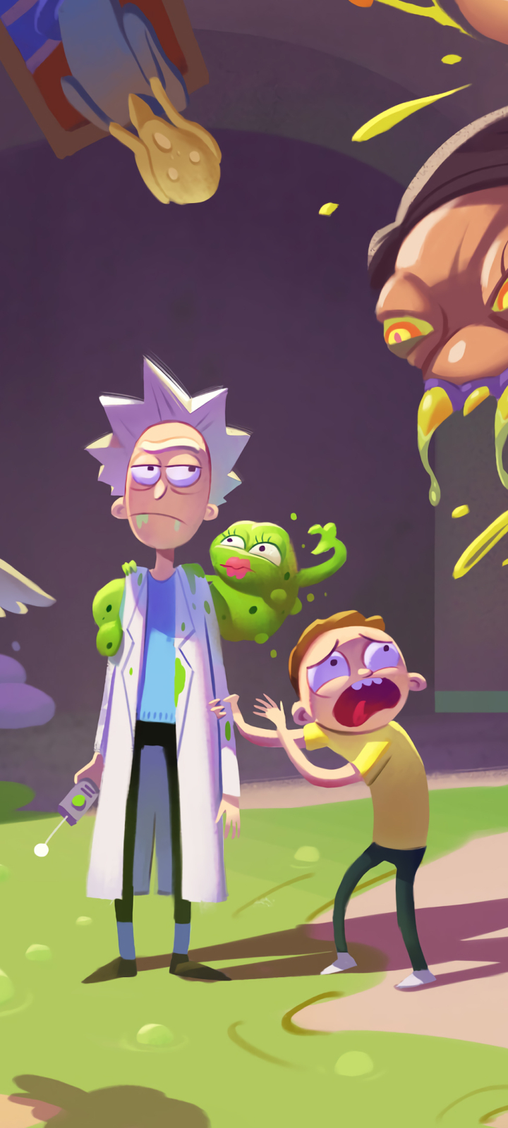 Handy-Wallpaper Fernsehserien, Rick Sánchez, Morty Smith, Rick And Morty kostenlos herunterladen.